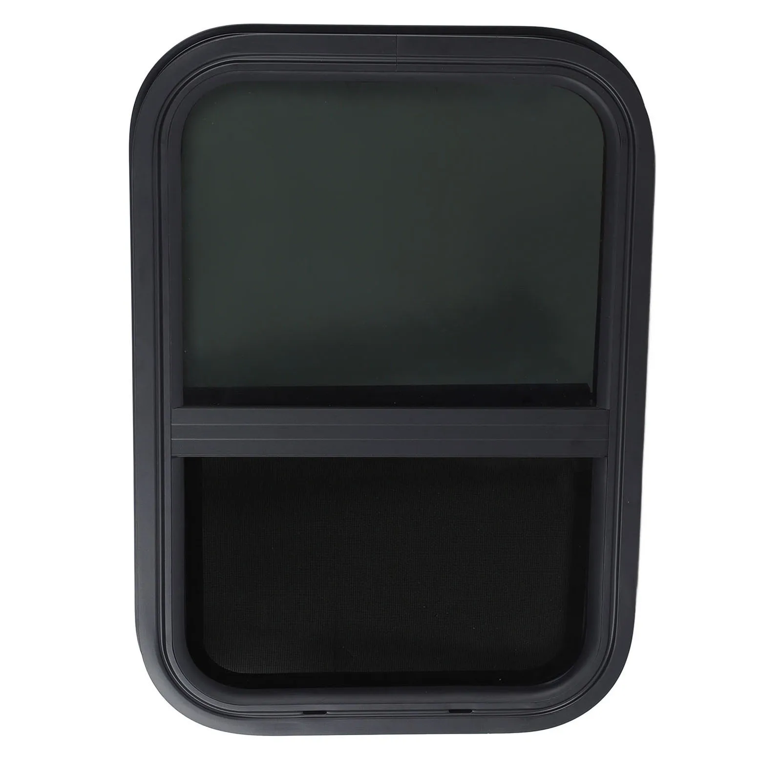 381x559mm/15.24x22.36in RV Sliding Windows with Removable Mesh Screen UV Protection Waterproof Sealing for Campervan