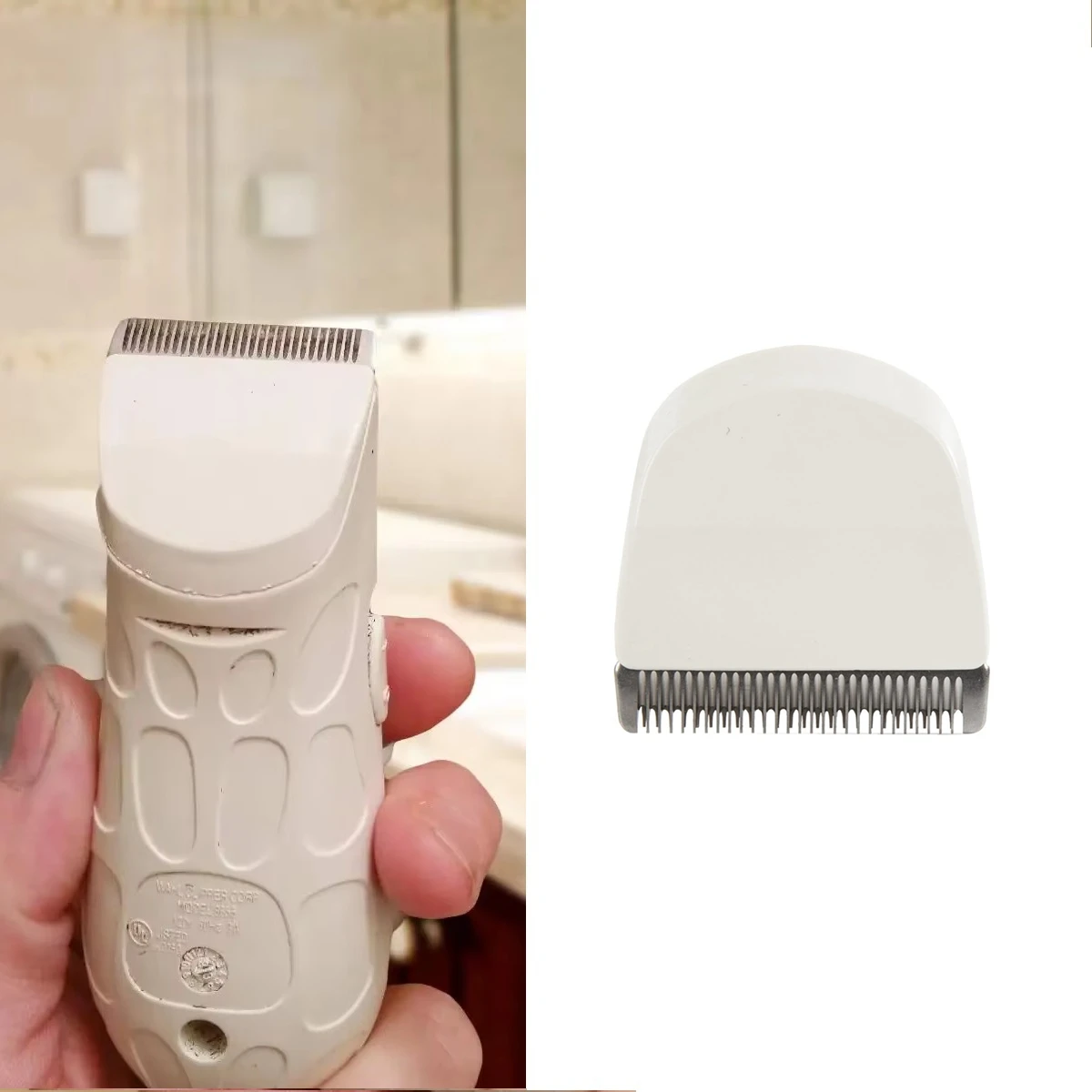 شفرة بديلة لقص الفول السوداني لقادين شعر الفول السوداني الاحترافي Wahl # 8685, # 8655, # 8685-1301، و # 8663