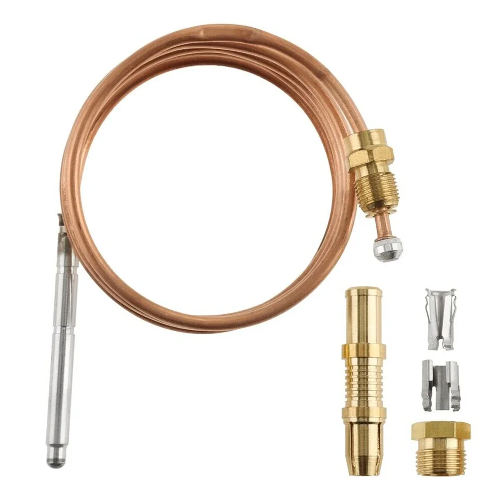 

1pc Thermocouple 24/36inch Thermocoupler For Thermostat Control Burner Assembly Copper For General Purpose HVAC Thermocoup