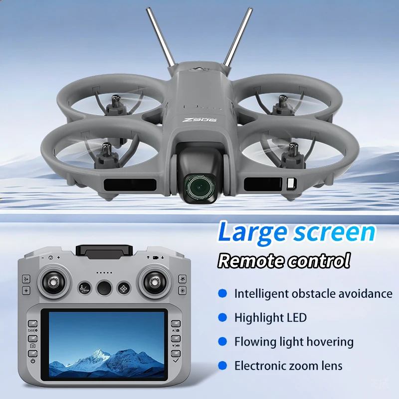 

Mini Drone 8K HD Camera with Screen Aerial Photography WIFI Grid Protection Drones RC Aircraft Kid's Toy Aerial Optical Flow
