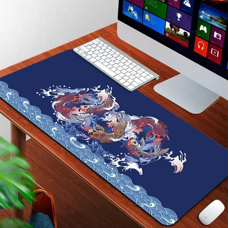 Large Mouse Pad Chinese Style Pattern Gamer Notbook Mouse Mat Large Gaming Mousepad XL PC Desk Computer Accessories