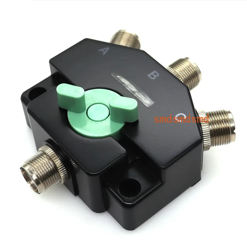 

CX310 CO-301 1 Circuit 3 Antenna Switcher Coaxial Resistance Wide Band Coax Aerial Switch Repeater Short-Wave Adapter for CX-310