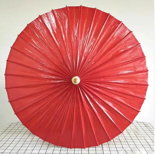 

Chinese style outdoor large oil-paper umbrella antique garden umbrella parasol red Chinese style outdoor stove tea umbrella