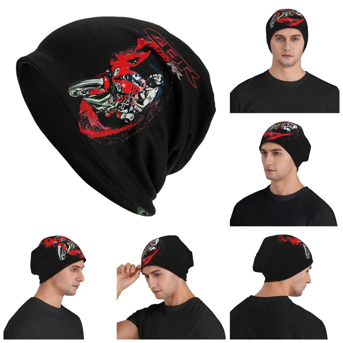 

Pecco Bagnaia 63, теплая вязаная шапка, модная шапка-капот, осенне-зимняя уличная шапка, шапки для мужчин, женщин и взрослых