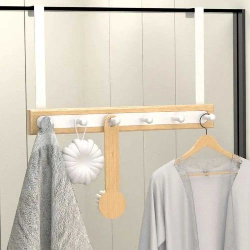 Door-mounted Hook Vertical Storage Hook Versatile Door Hooks for Efficient Home Organization Multi-purpose Hangers for Clothes