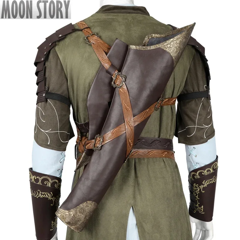 Lord of the Rings The Fellowship of the Ring Legolas Cosplay Costume The Elf Prince Full Set With Cloak$0$k