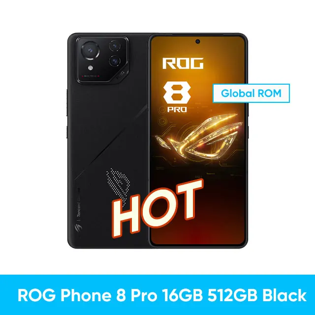 nimo　美品ROG Phone 8 Pro ROG Phone 8 & 8 Pro 5G Gaming Phone Snapdragon 8 Gen 3 6.78