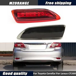 LED Reflector Rear Back Tail For Toyota Corolla/For Lexus CT200h Bumper Brake Stop Running Light Fog Lamp Car Accessories