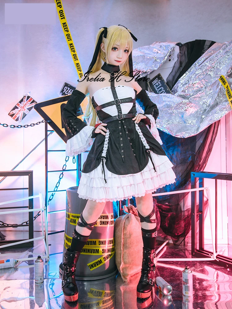 

Irelia H Azur Lane Dead or Alive Marie Rose Cosplay Costume lovely dress female