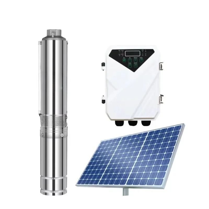 

Solar Powered Irrigation Water Pump Set - Eco-Friendly Solar Water Pump for Garden Farming Hydroponics