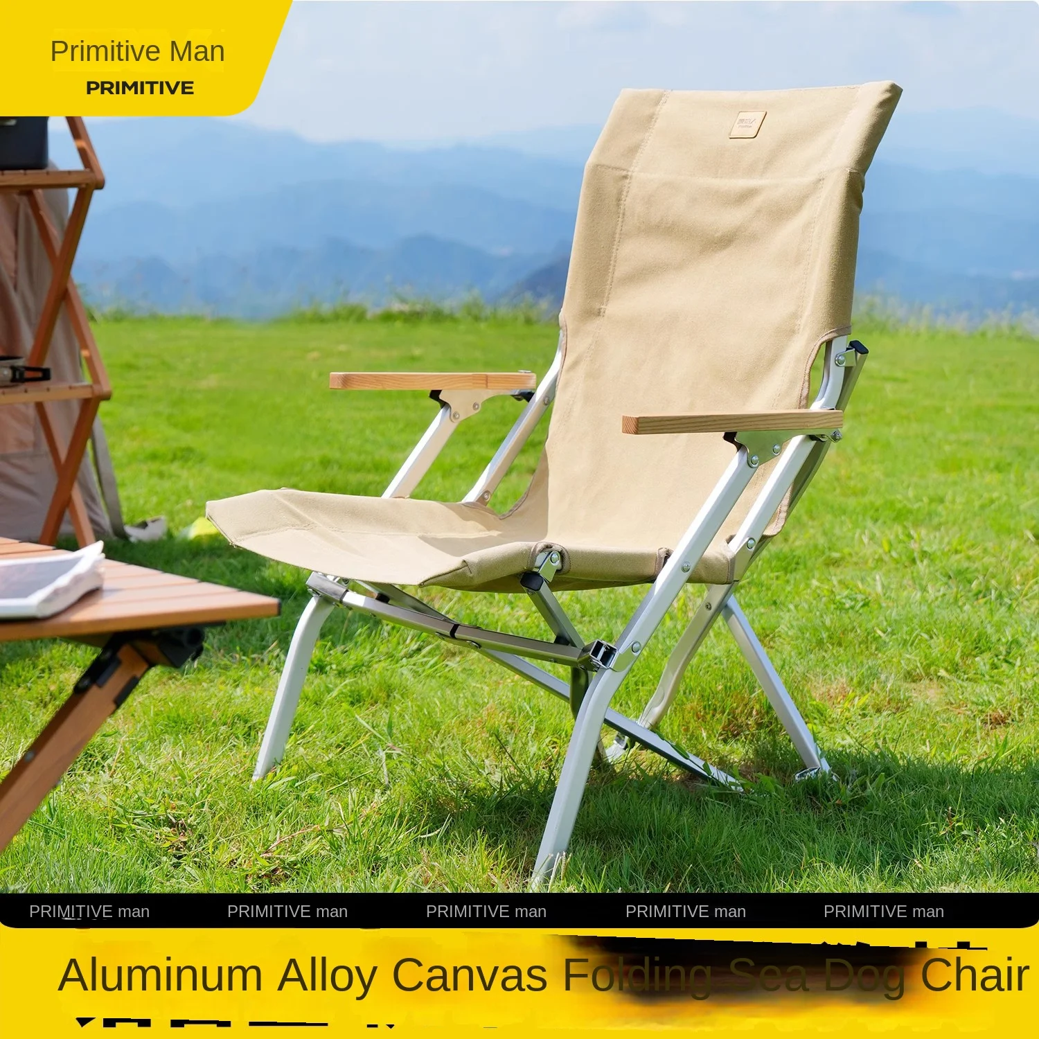 Hot Sale Outdoor Folding Chair Recliner Camping High Back Oxford Fabric Lunch Rest Fishing Beach Chair With Aluminum Frame