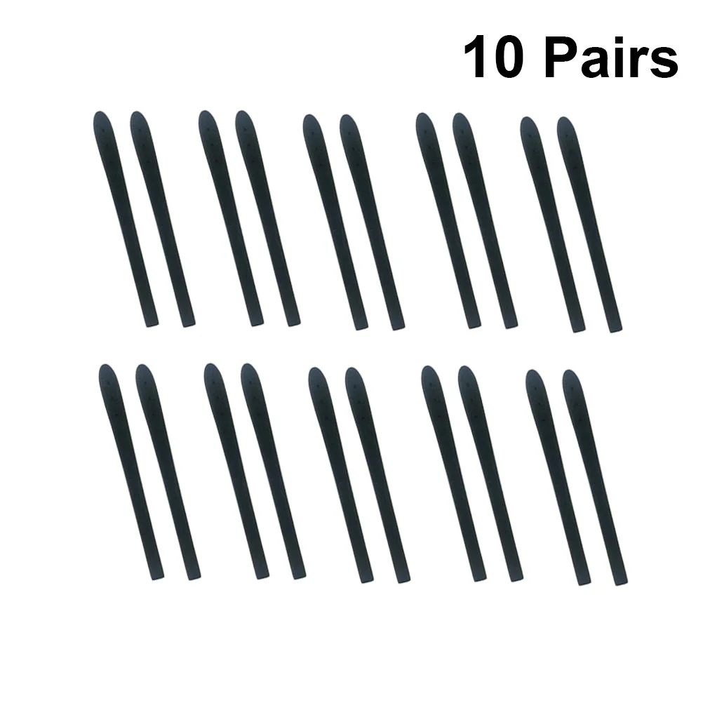 

10Pair Silicone Glasses Leg Sleeve Anti-Slip Replacement Cover for Eyewear Soft Non-Irritating High Temperature Resistant Travel