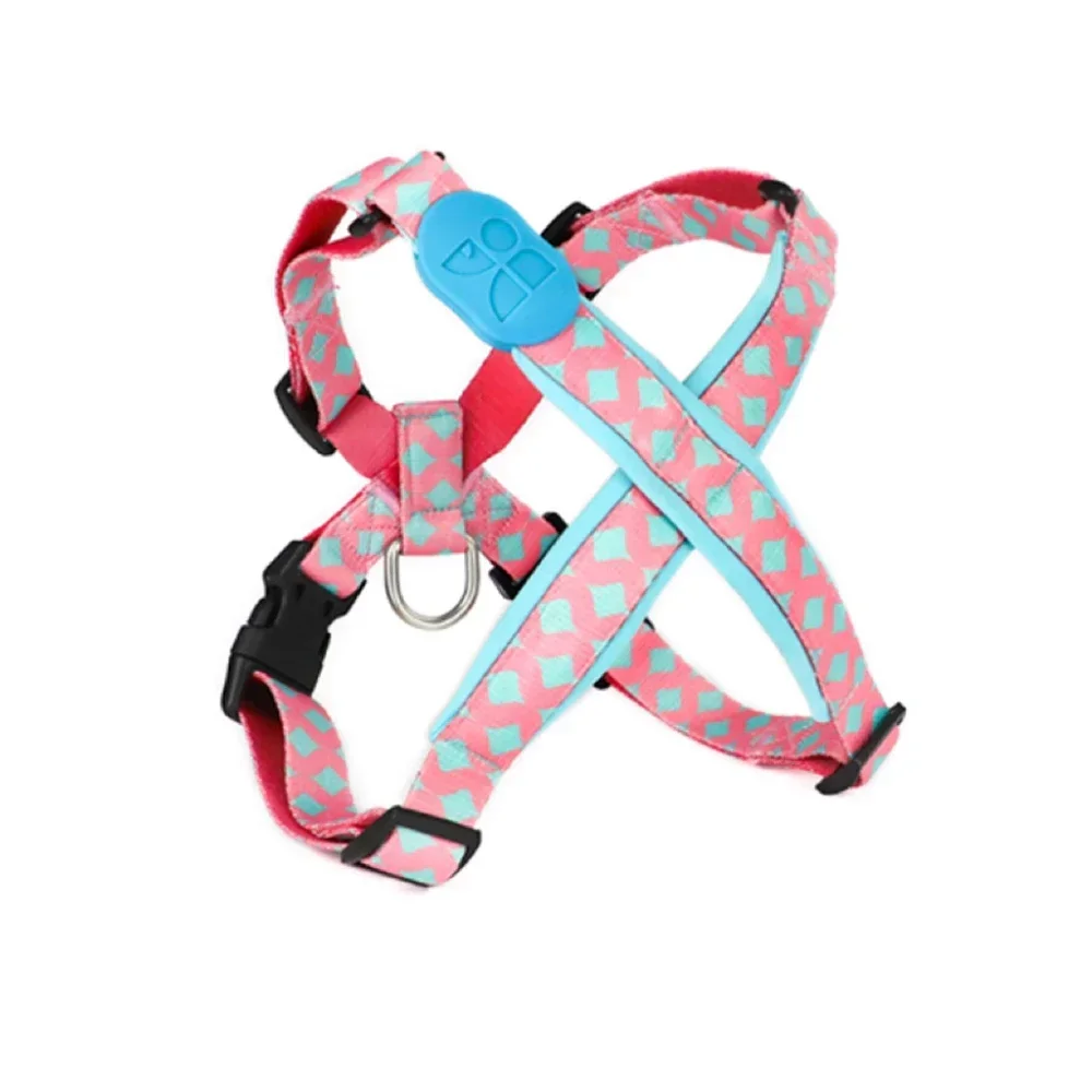 

HiDREAM®Colorful-Pro Dog Harness, High-quality, X-type, Safe Easy Walk, Adjustable,, Durable,Original Design Fashion Pattern