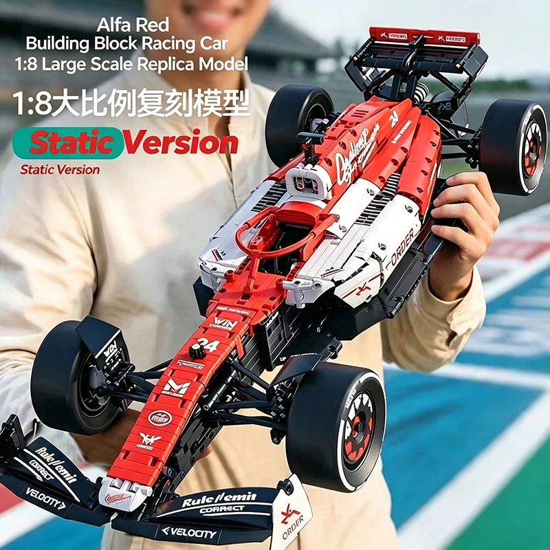 1:8 Technical Formula Race Car - Model Kit Formula 1 recension och pris