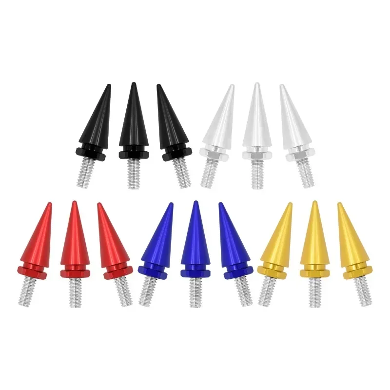 Motorcycle 3pcs Windshield Decorative Screw Glass Bolt Traveler 13 Years Front Windshield Strip Screw