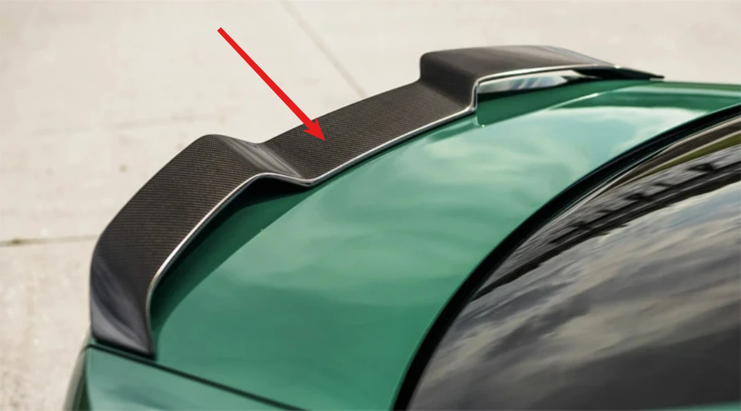 

Легкий задний спойлер багажника из настоящего углеродного волокна FORBMW G80 M3 G82 M4 2022, Vor-Style