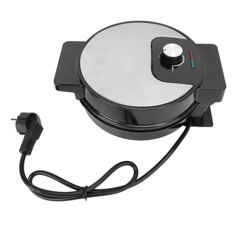 Fast Heating Non Stick Waffle Cone Maker Infinite Temperature Adjustment Ice Cream Cone Maker Easy Clean Pancake Machine Home
