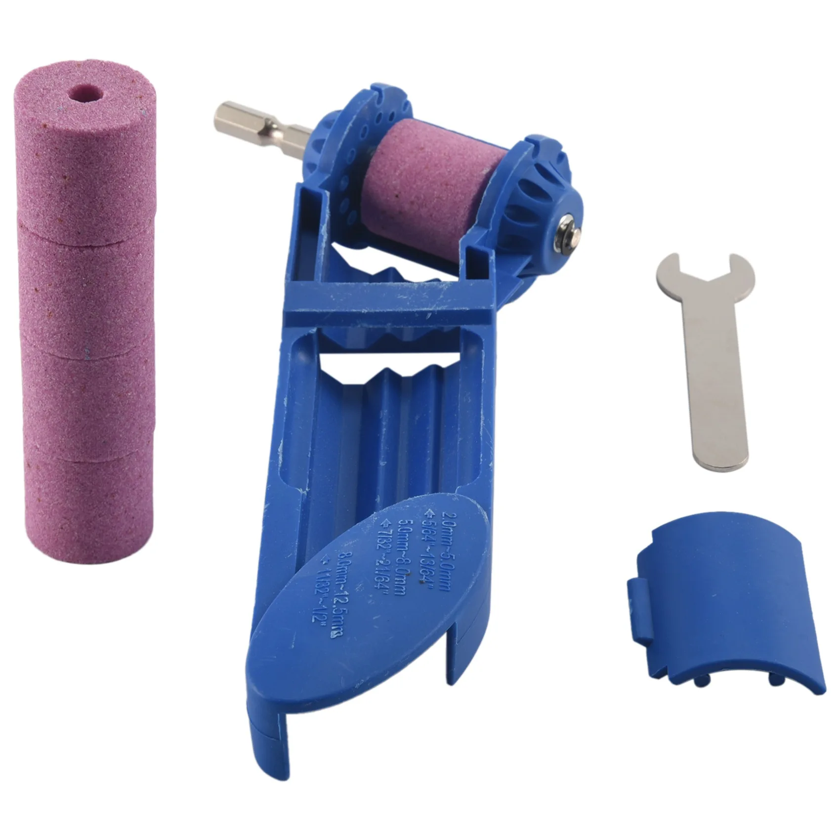 

2025 Trend2-12.5Mm Drill Bit Sharpener Portable Corundum Grinding Wheel Tool Corundum Resisting Drill Polishing Grinder Wheel To