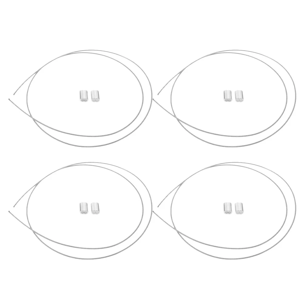 4 قطعة كرة السلة هوب صافي سلسلة دائم خيوط الحبل التثبيت السريع صافي تحديد ملحق استبدال حبل لشبكات الإطار #5