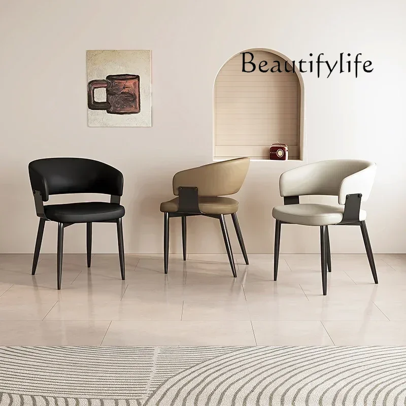 Stretch Italian Dining Chair High Back Kitchen Modern Dining Chair Chaise Sturdy Sillas De Comedor Modernos Home Furniture