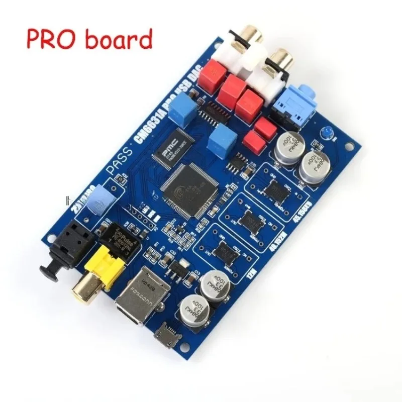 HIFI Audio CM6631A Digital interface 32 / 24Bit 192K Sound Card USB to I2S IIS SPDIF Optical Coaxial Output Decoder DAC Board