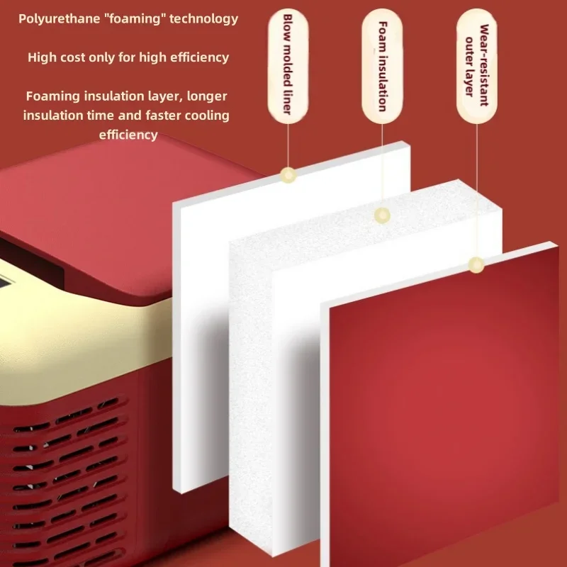Modern Style New Product Ideas 2024 Innovative Custom Car Hotel Mini Refrigerator 9L/18L Mini Beauty Fridge