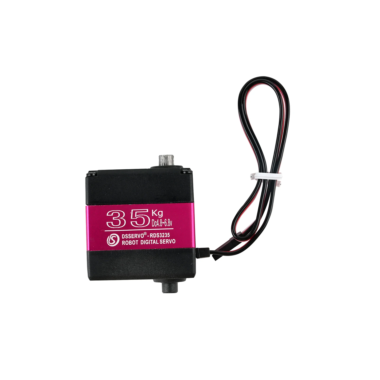 Servo digitale a coppia elevata da 35 kg Tutti gli ingranaggi metallici 4,8 V 6,8 V con staffa a U 180 gradi 270 gradi per la robotica 1 PZ 2 PZ 4 PZ