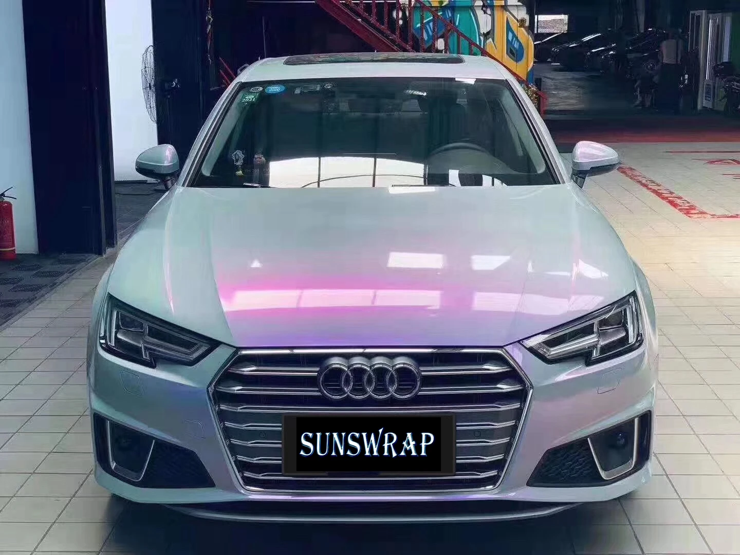 

Виниловая пленка-хамелеон от серого до фиолетового цвета, виниловая пленка-хамелеон, наклейки для автомобиля, автомобили, мотоцикл, украшение для стайлинга автомобилей 5x59ft