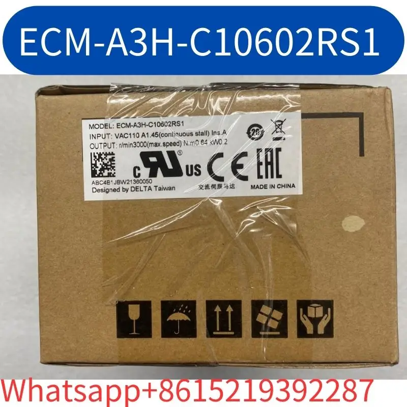 ECM-A3H-C10602RS1 servo motor 200W Brand New Original Fast Shipping