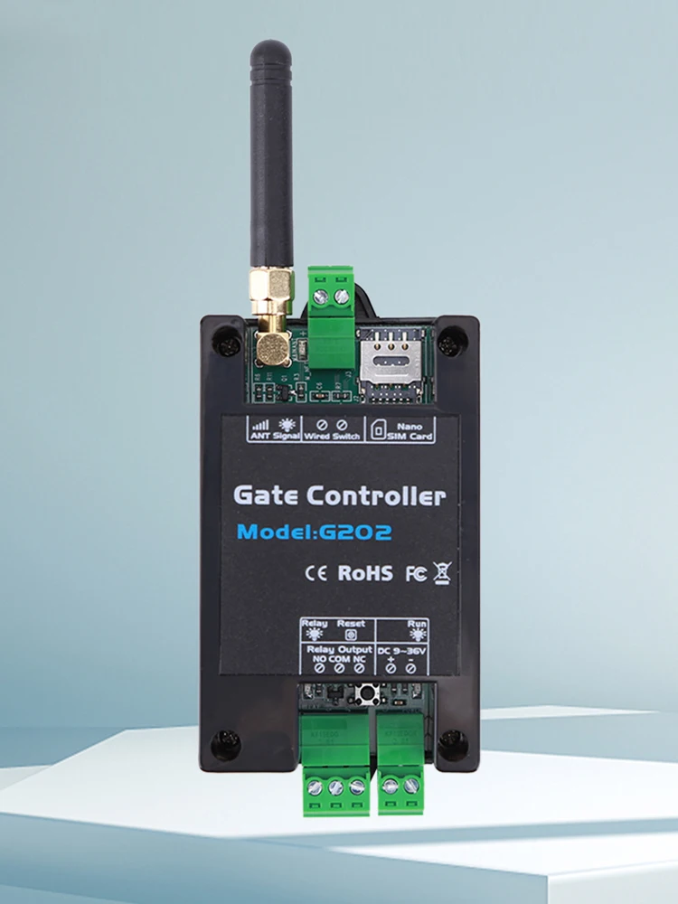 Abridor de puerta G202 GSM, controlador WiFi, Control remoto GSM, accesorios para abridor de puerta, teléfono móvil, control remoto 4G para persianas de puertas de garaje