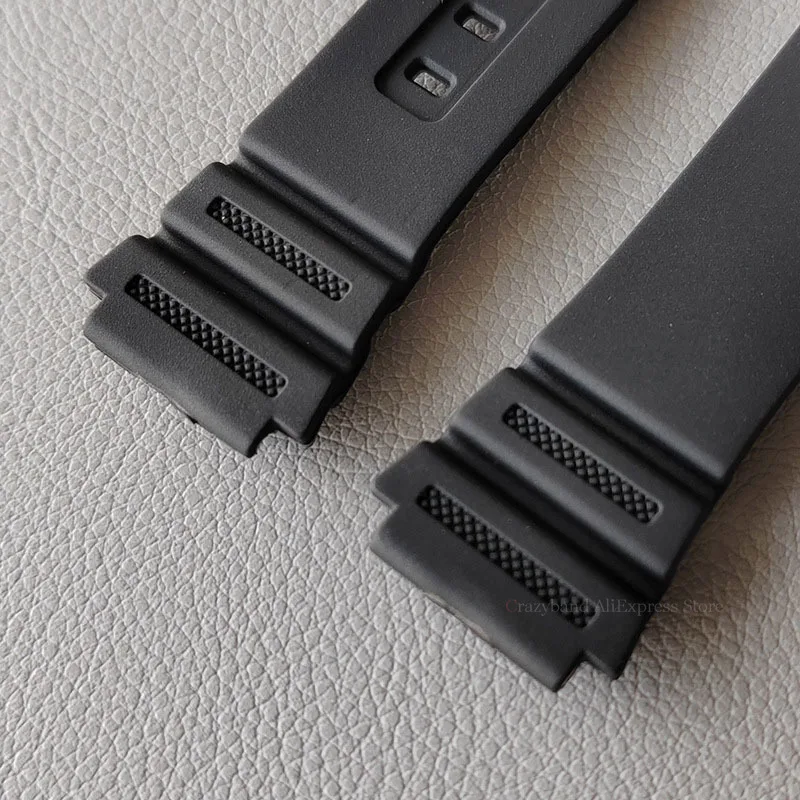 18mm Silicone Black Replacement for Casio F-91W F105 F108 A158W A168 AE1200 AE1300 W800H  Men Women Sport Soft Watch Band Strap