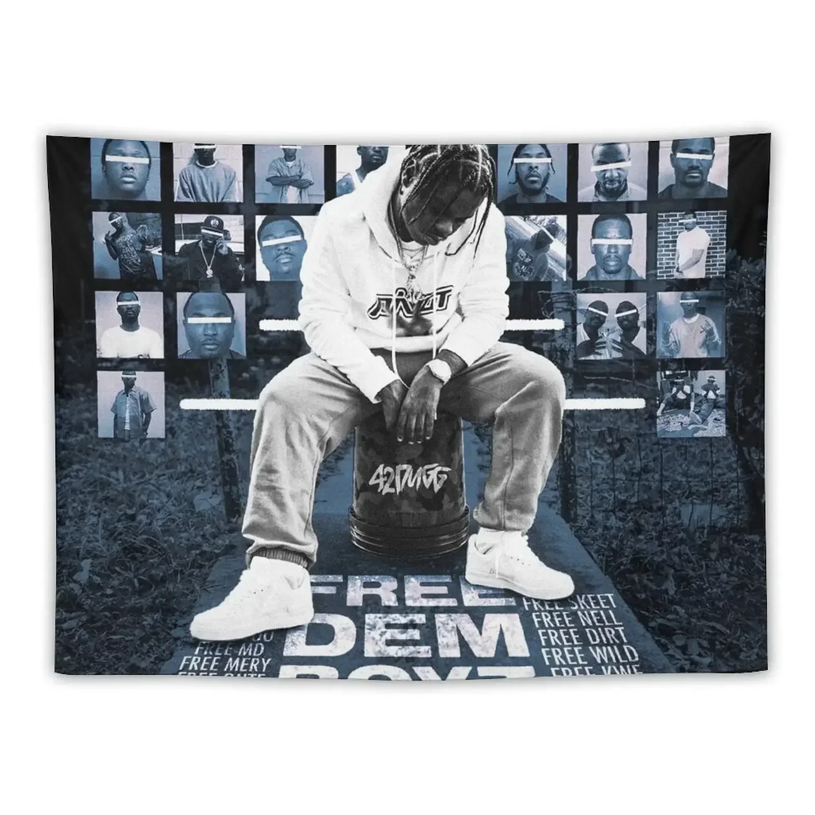 

42 Free Dem Boyz Tapestry Home Decor Aesthetic Bedroom Decor Aesthetic Tapestry