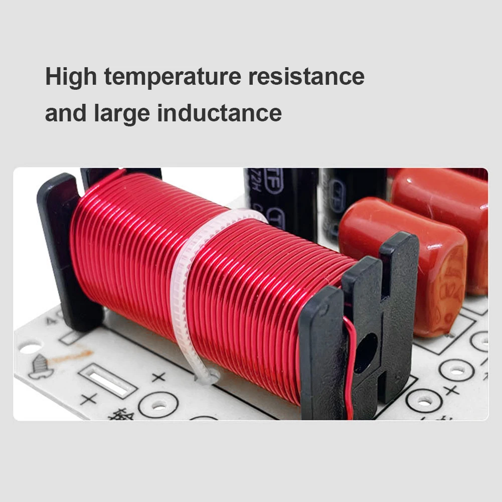 150W 3 Way Audio Speaker Crossover Treble Midrange Bass Independent Crossover HiFi Home Speakers Filter Frequency Divider view 4