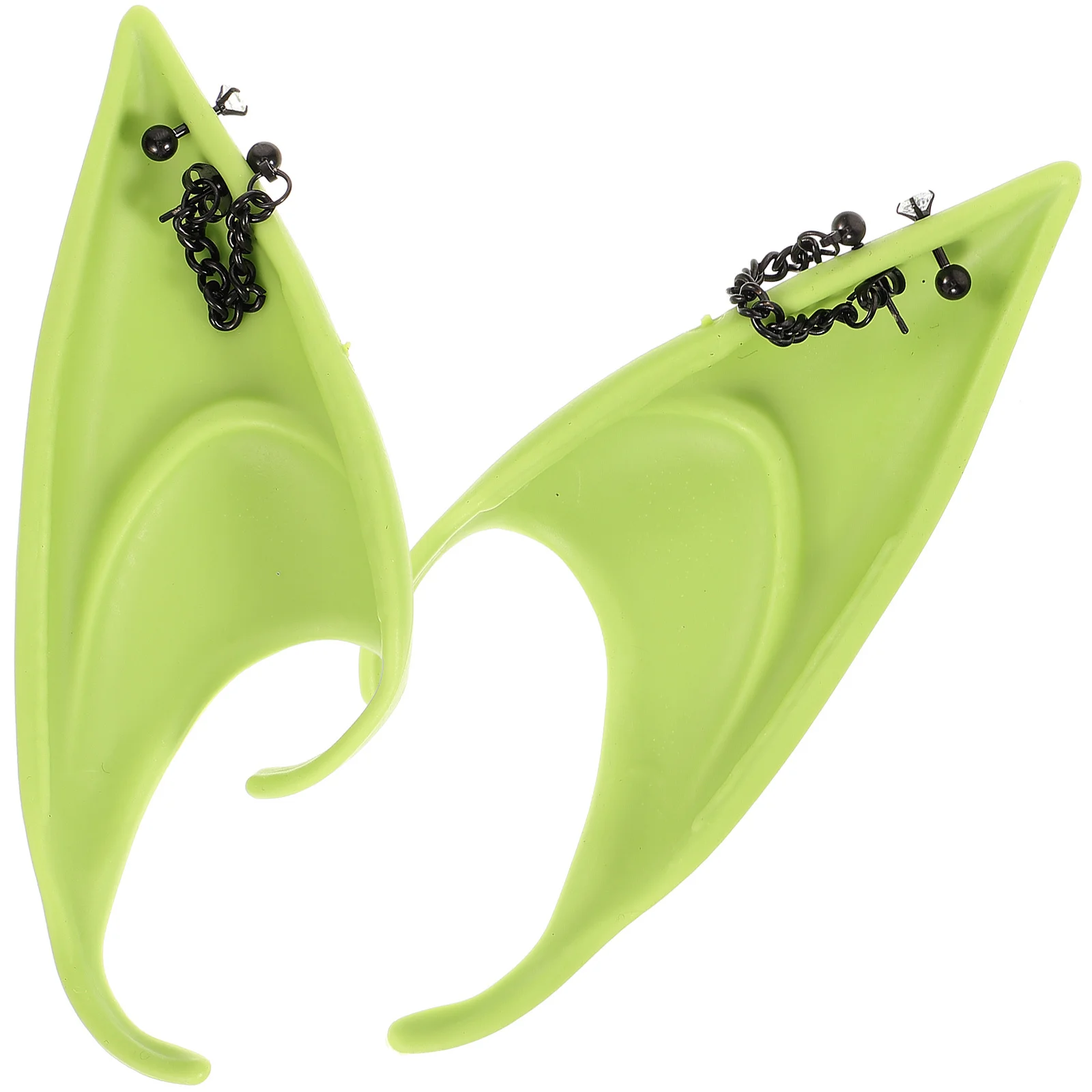 

Fruit Green Ears Cosplay Props Unique Design Comfortable Wear for Women Girls Party Decorative Ears Cosplay Ear