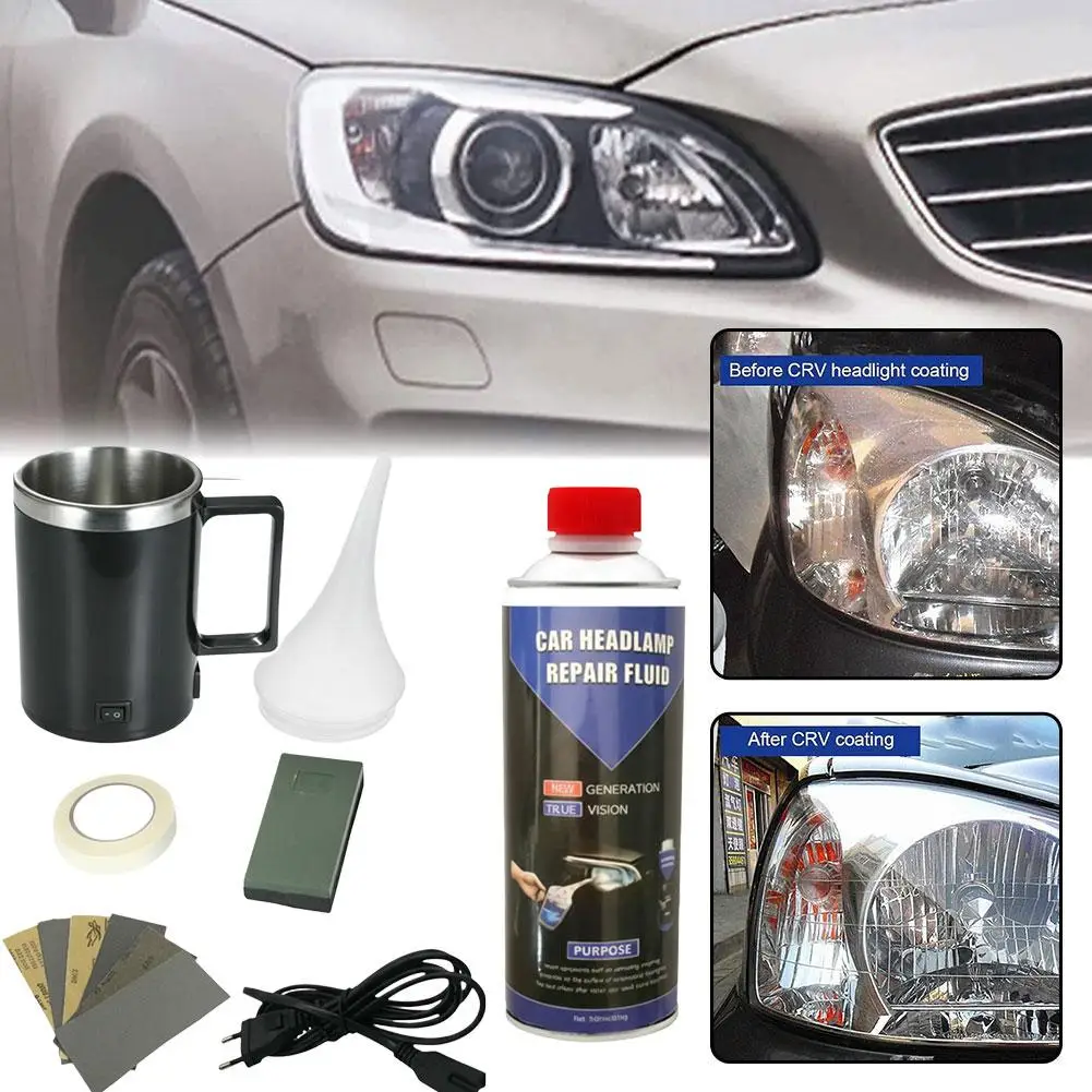 

﻿ Комплект для восстановления автомобильных фар, реставрация автомобильных фар, средство для ремонта, полировка, восстановление царапин, полировальная лампа, автомобильная Fl T5A5