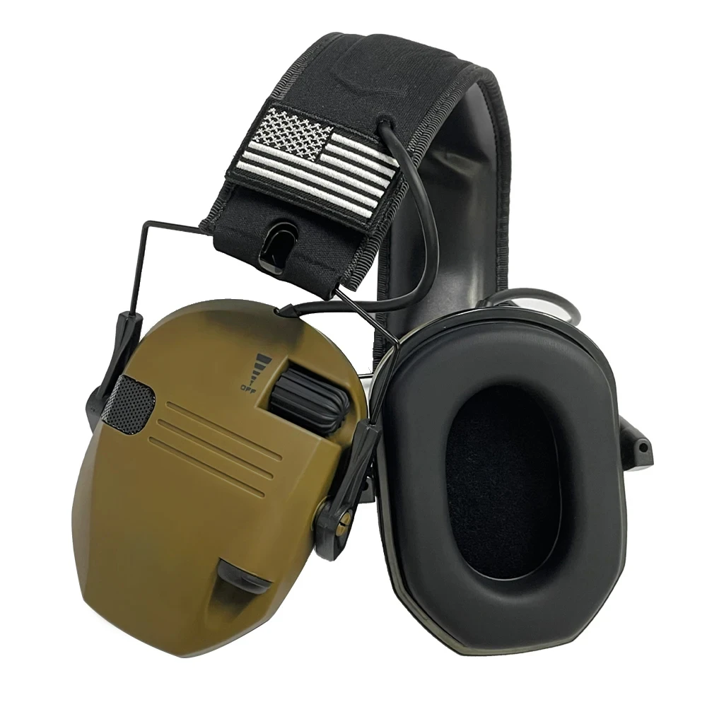 Imagem -05 - Arma Alcance Tiro Ativo Fone de Ouvido Fones para Caça Proteção Auditiva Eletrônica Orelha Proteger Redução Ruído Earmuff wk