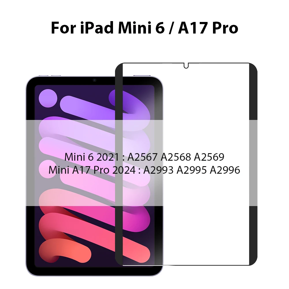 Magnetisch haftende Folie wie Papier für iPad A16 Air 11 M4 M3 M2 5 4 Pro 11. 13 M5 12.9 10 9 10. 9. Generation Mini 7 6 Displayschutzfolie
