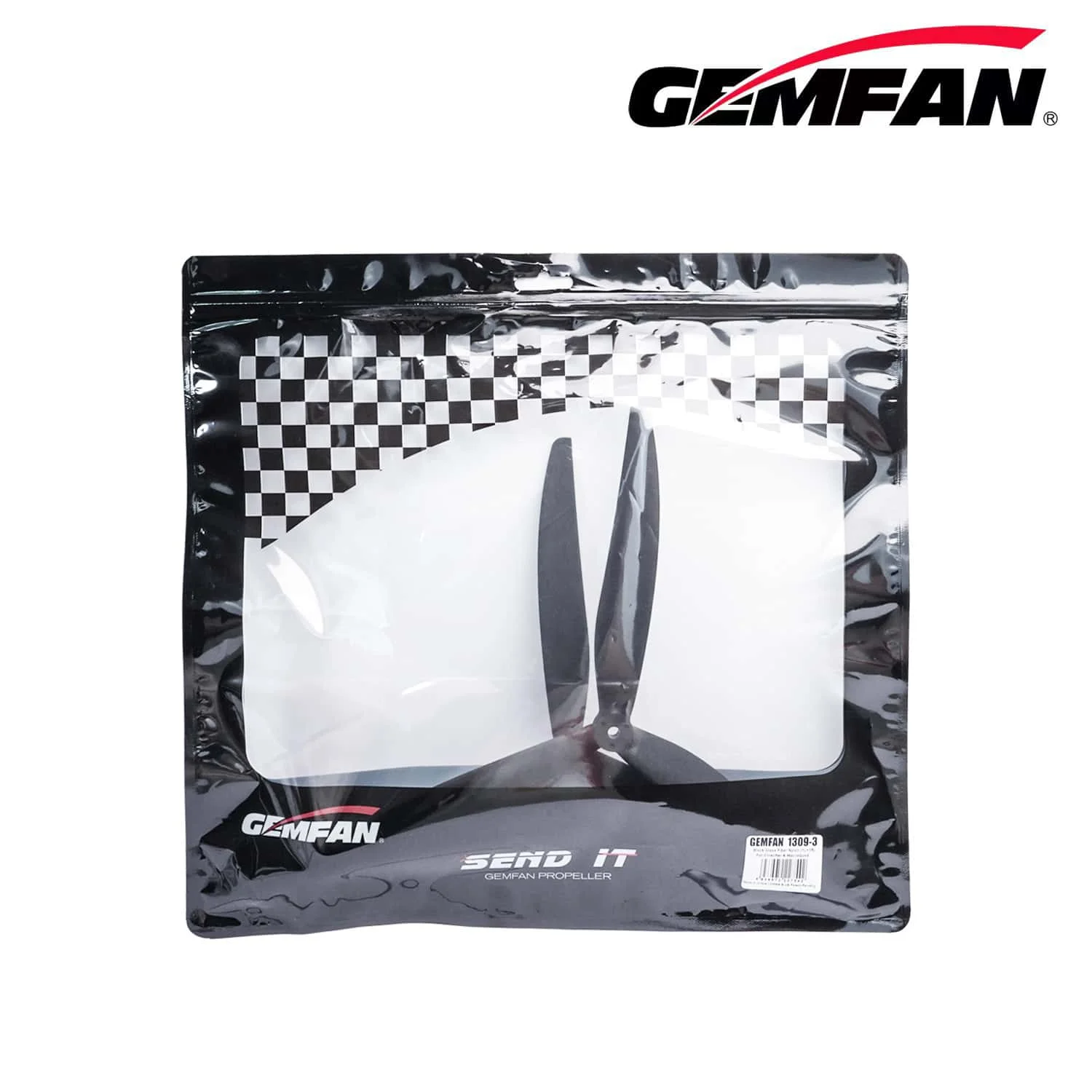 Ganfeng F1265-3 F1307-3 1309-3 Glasvezel Nylon 12-inch 13-inch Opvouwbaar Triple 3-Blade voor 12-inch 13-inch FPV Drone Blade