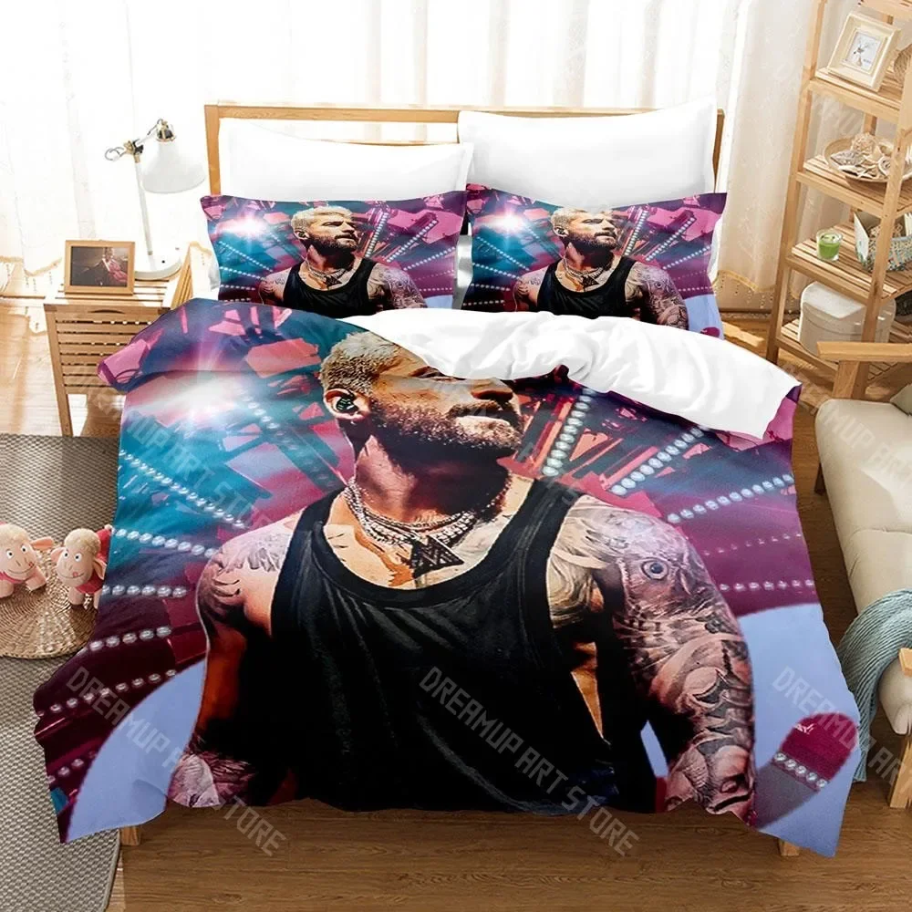 2026 3D Print Maluma Bedding Set Single Twin Full Queen King Size Bed Set Aldult Bedroom Duvetcover Sets Hip Hop Bed Sheet