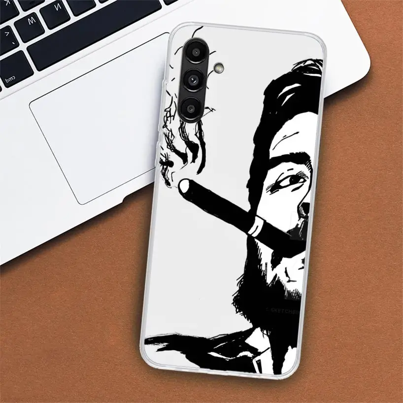 جراب هاتف سيجارة لسامسونج جالاكسي ، تشي جيفارا ، A55 ، A54 ، A53 ، A52 ، A15 ، A14 ، A13 ، A12 ، A35 ، A34 ، A33 ، A32 ، A25 ، A24 ، A23 ، a22 ، A04S ، A03S ، A02