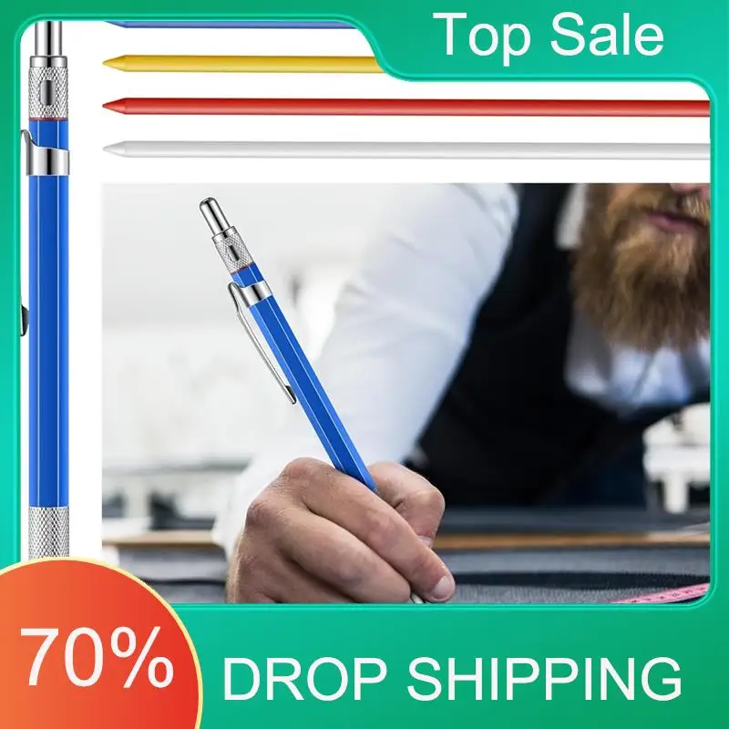 

^AT03 Top Sewing For Fabric Pencils, Chalk Pencil For Fabric Marking, 2Mm Ultra Fine Refillable, Marker, Sewing Quilting Tailori