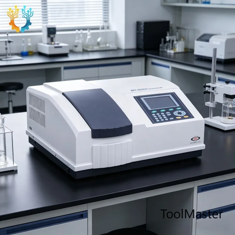 【2026】High Precision UV Visible Spectrophotometer 0.05%T Low Stray Light 1200L/mm Grating USB Data Output Lab Photometer