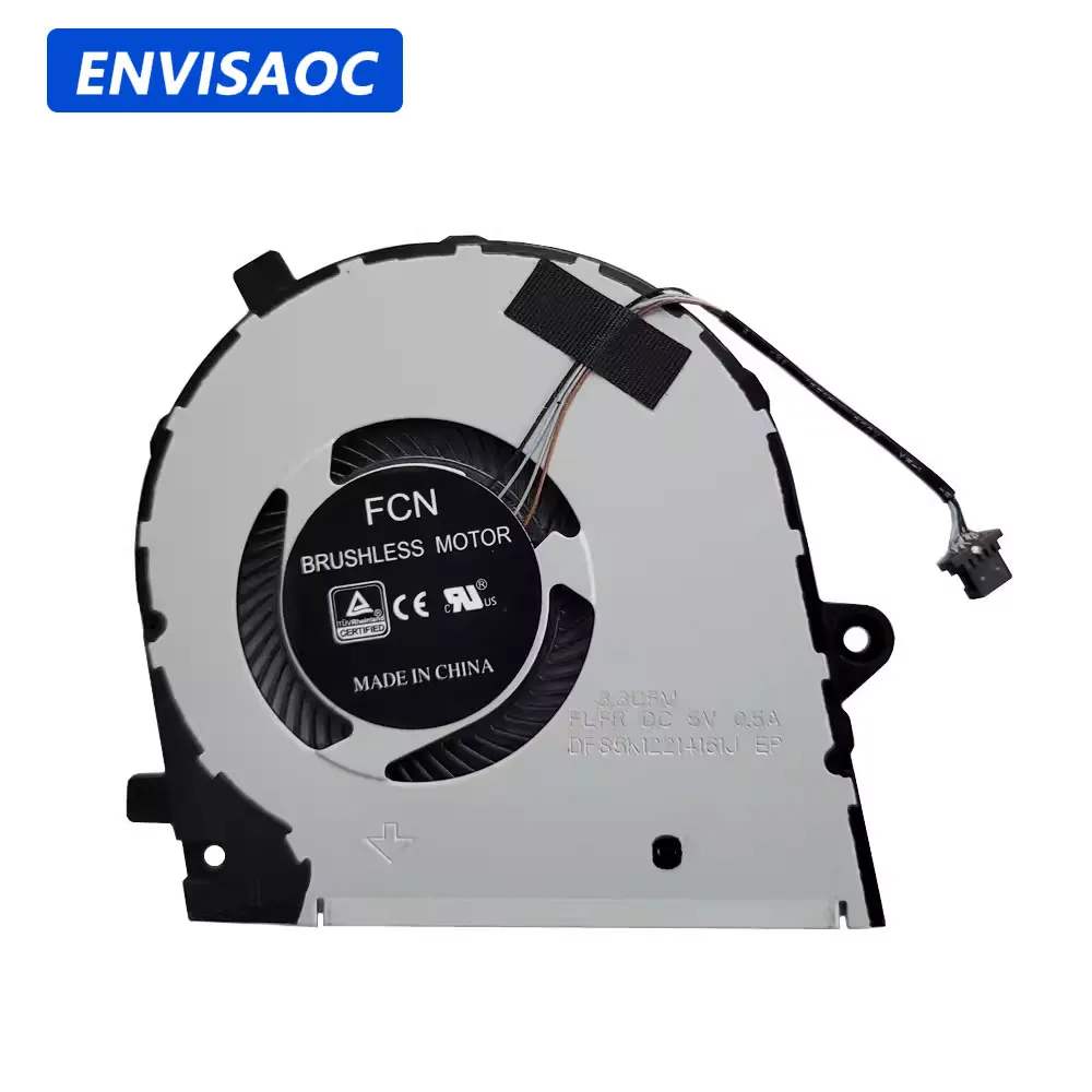 Para Dell Vostro 5390 5391 V5390 V5391 P114G Inspiron 7391 5390 5391 Latitude 3301 E3301 ventilador de refrigeración de CPU para ordenador portátil 0TCV60