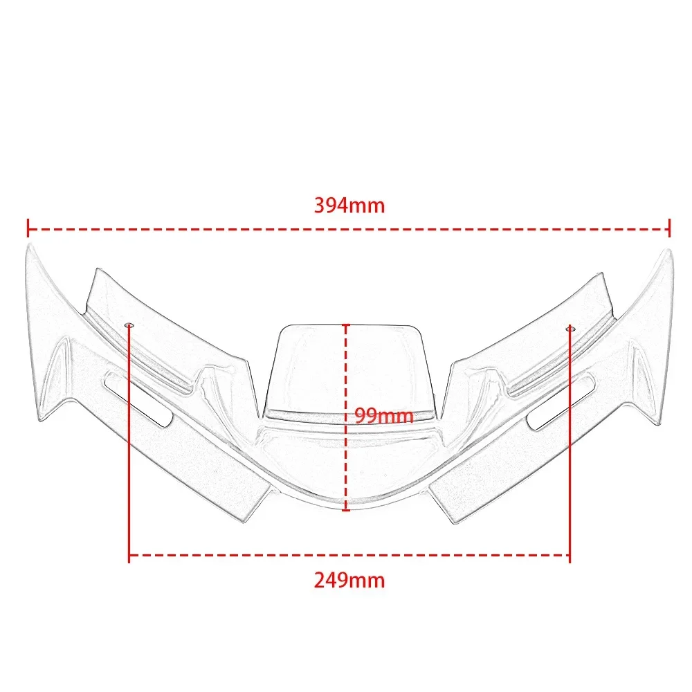 Стабилизатор мотоцикла для YAMAHA YZF-R15 Ver 4,0 R15V4 2021-2022, аэродинамический дефлектор птичьего клюва, аксессуары, обтекатели из АБС-пластика