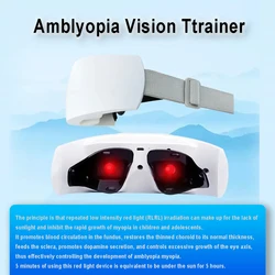 Amblyopia Vision Training Eye Massager for Low Vision, Amblyopia Eye Patches Astigmatism Recovery Treatment for Adult Children