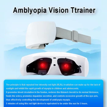 Amblyopia vision training eye massager for low vision, amblyopia eye patches for adults children astigmatism recovery treatment