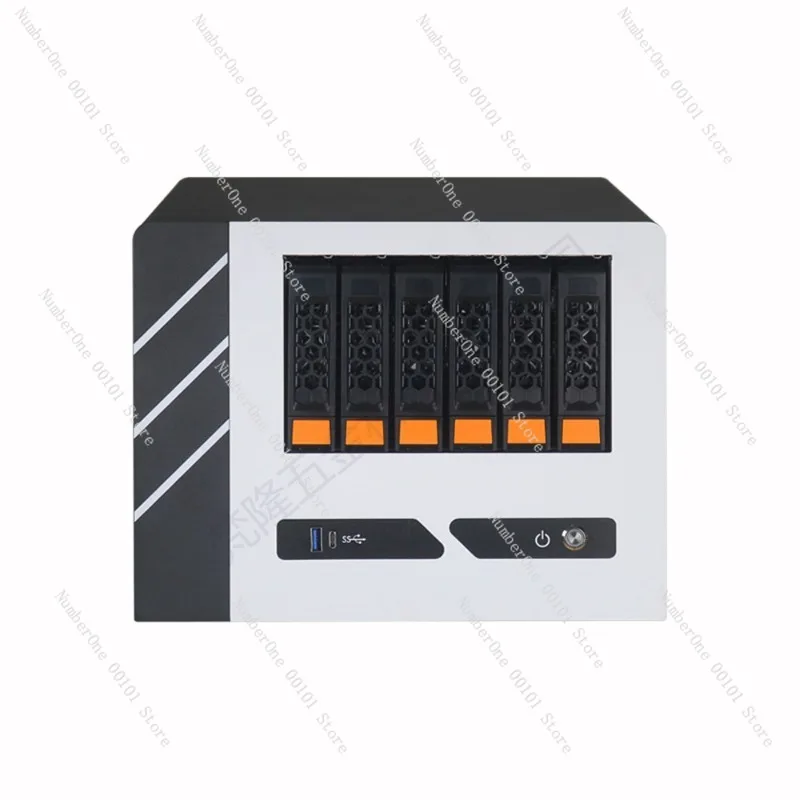 

Сервер NAS с 6 отсеками, домашнее частное облачное хранилище, настольное шасси с возможностью горячей замены, компактный корпус для хранения данных