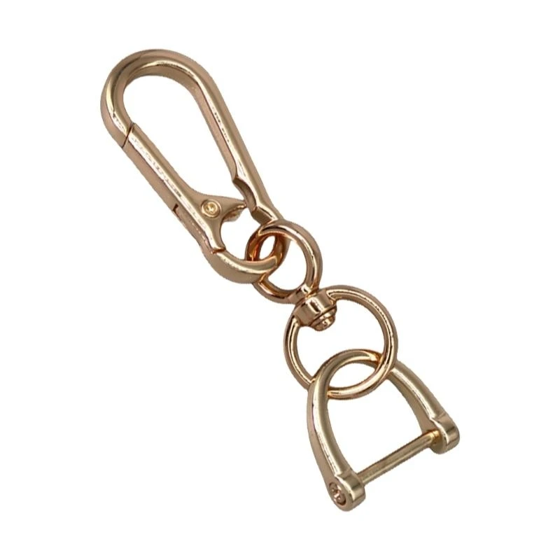 Multipurpose Carabiner Keychains Charm Clip for Secure and Fashionable Use