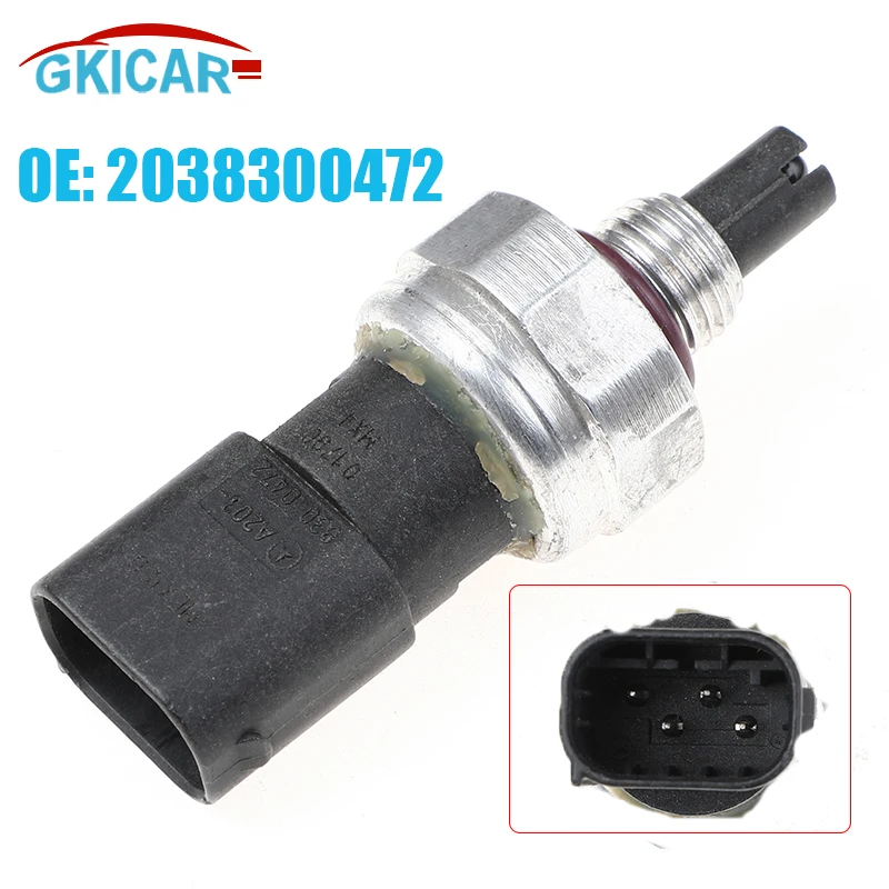 2038300472 A/C Air Condition Pressure Sensor 2038300372 A2038300472 For Mercedes Benz W163 W203 W209 W211 W230 W463