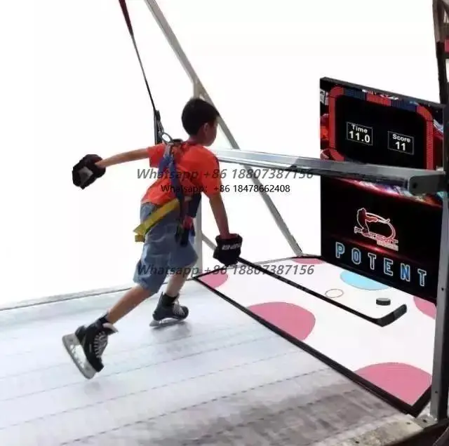 

Wholesale Popular New Type Gym Hockey Training Equipment Ice Treadmill Skating Practice Running Machine